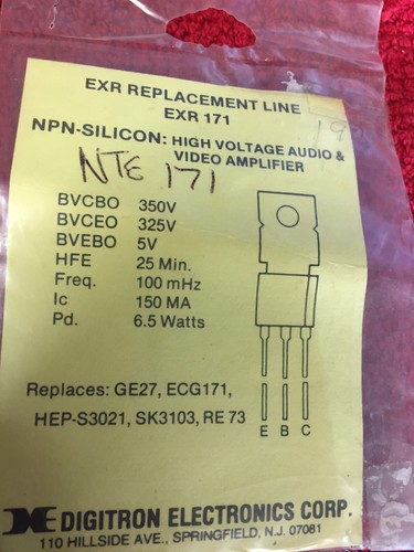 Exr 171 npn amplificatore - npn,