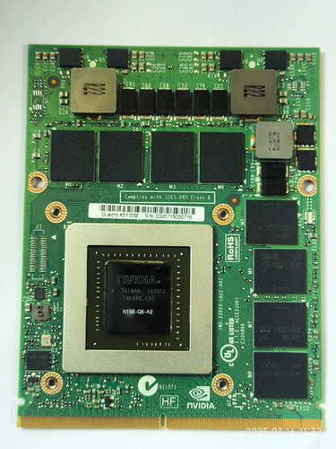 Nvidia quadro k5100m - 8, gb